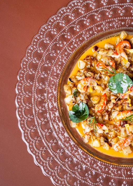 клуб-ресторан Москва, подача блюд