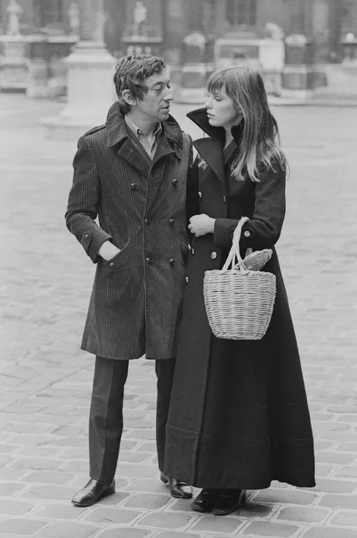 Джейн Биркин и Серж Генсбур в 1969 году