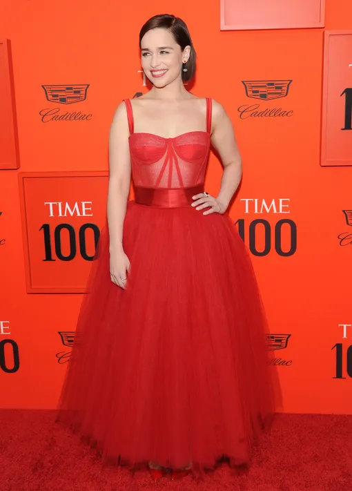Эмилия Кларк на Time 100 Gala в 2019 году