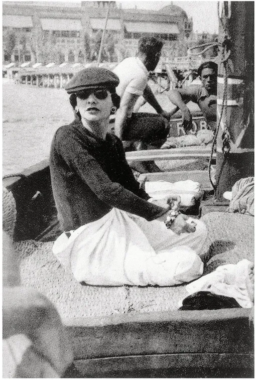 Шанель в Венеции в 1936 году