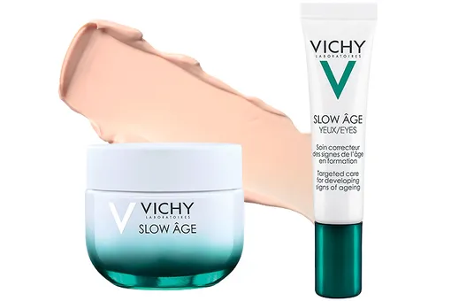 Крем для кожи вокруг глаз и крем для сухой кожи – все Slow Age, Vichy