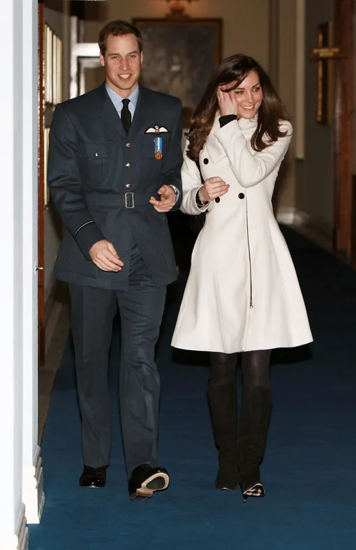 Принц Уильям и Кейт Миддлтон в 2008 году