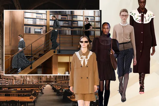 Образ библиотекаря — главный хит сезона. Что такое librariancore и почему стоит достать из гардероба «бабушкины» юбки и очки