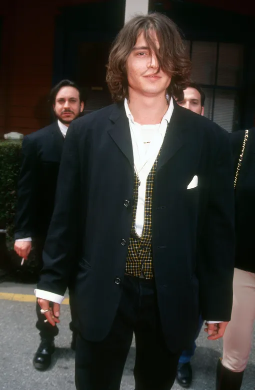 Джони Депп в 1992 году