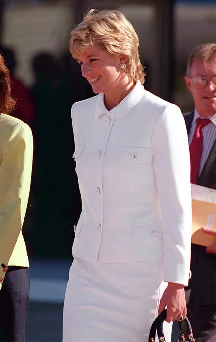 Принцесса Диана во время визита в Аргентину