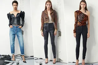В стиле 80-х: 19 провокационных луков Saint Laurent, которые будут в тренде
