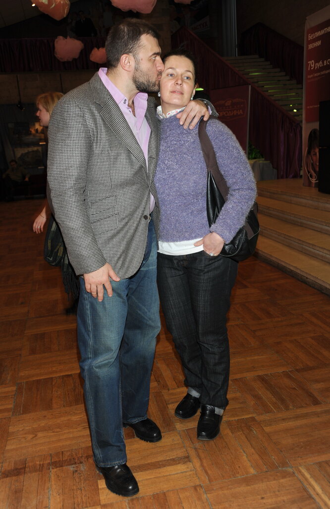 Михаил Пореченков с женой