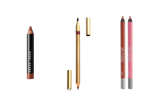 Bobbi Brown Карандаш для губ Art Stick; Dolce & Gabbana Карандаш для губ Precious Lipliner и Urban Decay Карандаши для губ Glide-On Lip Pencil