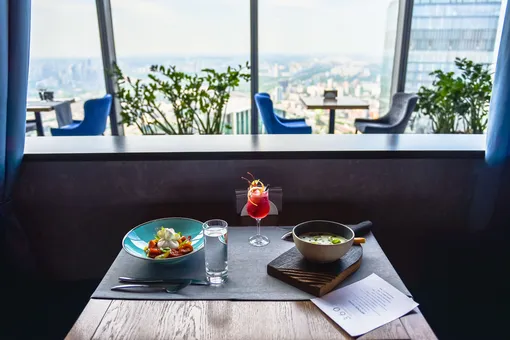 На высоте: авторская кухня от ресторана «360» на смотровой площадке PANORAMA360