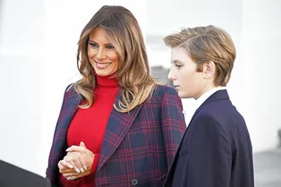 Мелания Трамп рассказала об откровенном разговоре с сыном
