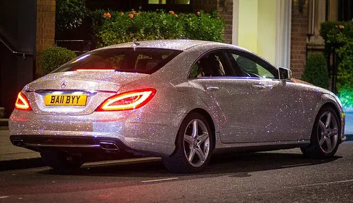 Mercedes CLS 350 с миллионом кристаллов Swarovski