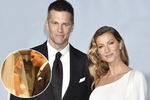 Жизель Бундхен впервые показала романтичный кадр со свадьбы Жизель Бундхен впервые показала романтичный кадр со свадьбы