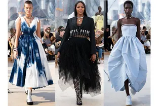 Молодая мама Наоми Кэмпбелл в фантазийных колготках сразила всех на показе Alexander McQueen Молодая мама Наоми Кэмпбелл в фантазийных колготках сразила всех на показе Alexander McQueen