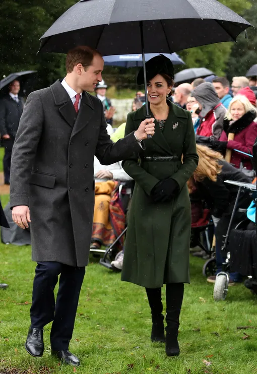 Принц Уильям и Кейт Миддлтон в 2015 году