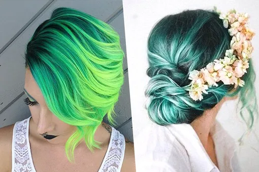 Почему мы будем красить летом волосы в зеленый цвет и при чем тут Рианна?