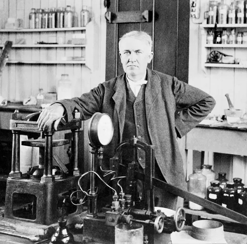 Американский изобретатель Томас Эдисон