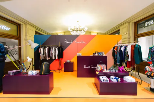 Нашествие британской элегантности: В ГУМе открылся pop-up store Paul Smith