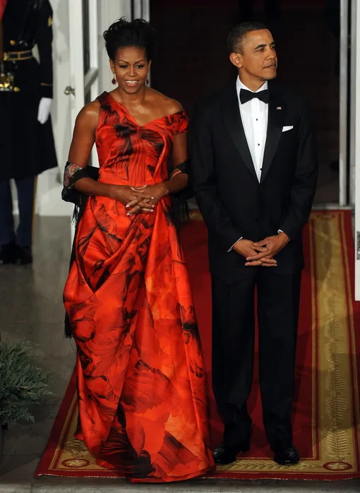 Мишель и Барак Обама в 2011 году