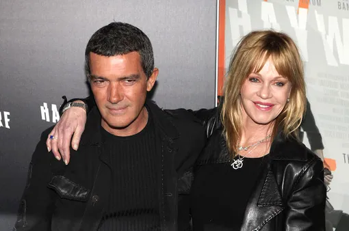 Мелани Гриффит и Антонио Бандерас