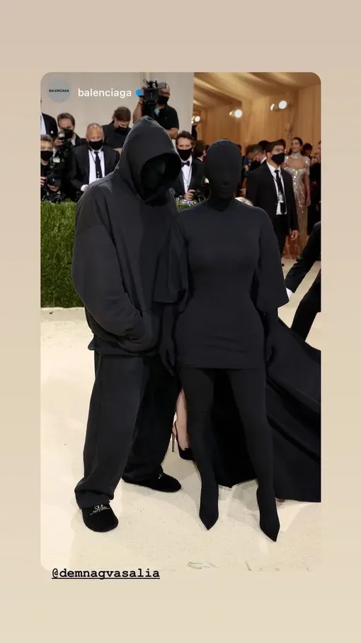 Ким Кардашьян на Met Gala