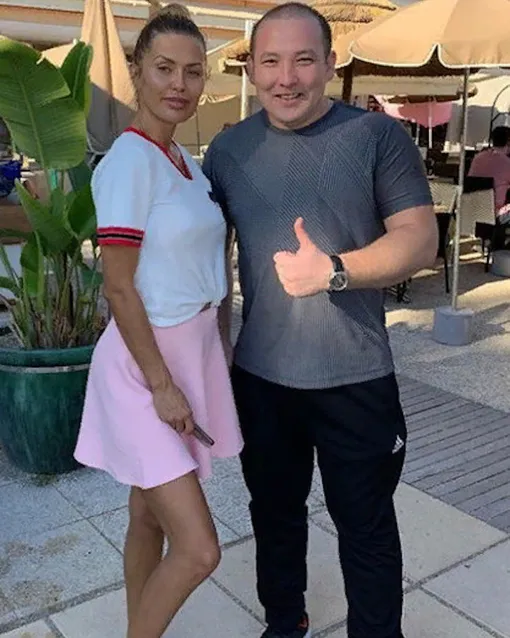 Виктория Боня с поклонником