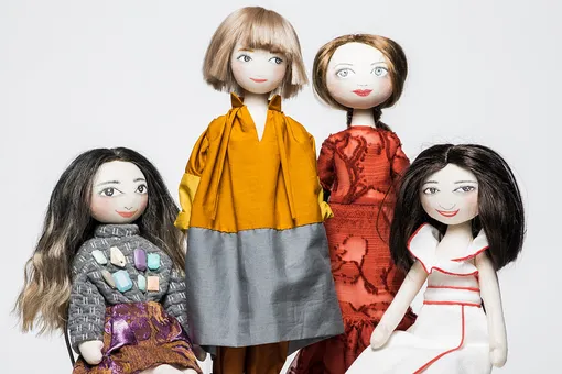 Модные игры: Вика Газинская превратила московских модниц в кукол