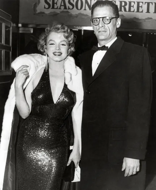 Мэрилин Монро и Артур Миллер, 1956