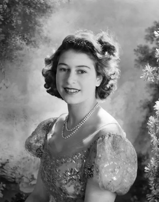 Королева Елизавета II в молодости (в 20 лет)