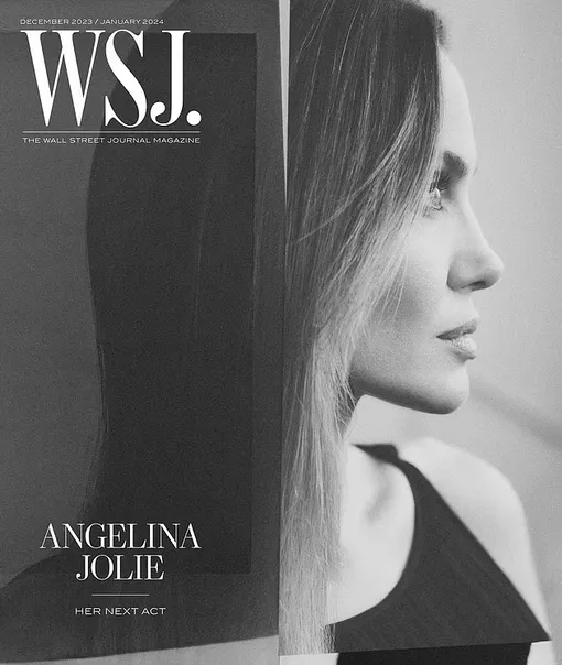 Анджелина Джоли на обложке журнала WSJ