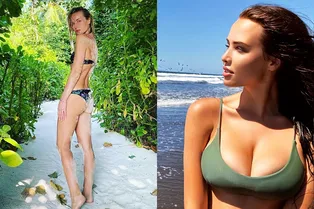 Полина Гагарина, Татьяна Навка и еще 5 звезд, которые зимуют у моря — и публикуют знойные фото в бикини