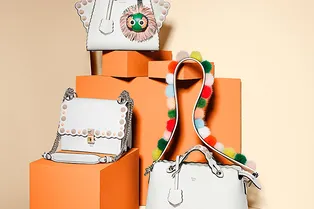 В цветочек: 34 яркие летние сумки Fendi с цветочными узорами