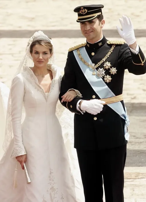Королева Летиция и король Филипп VI