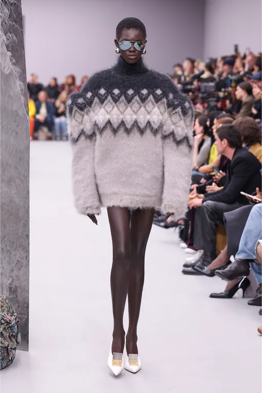 Acne Studios, осень-зима 2025/2026 Модный принт на осень 2025