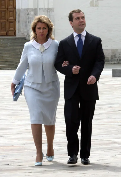 Светлана и Дмитрий Медведевы