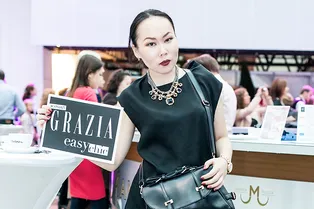 Grazia Streetstyle на Неделе Моды в Москве