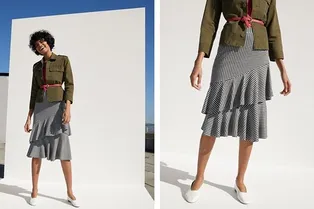 Трендовый принт Vichy Point: 19 бюджетных вещей с модной клеткой «виши» от MANGO