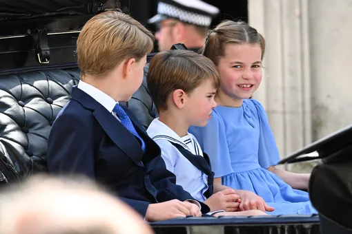 Принц Джордж, принц Луи и принцесса Шарлотта