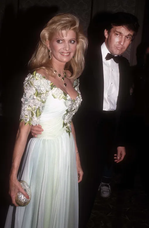 Ивана и Дональд Трамп в 1990 году