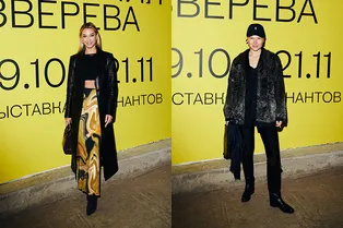Мария KakDela, Маша Янковская и другие поклонники искусства на открытии выставки в Музее AZ
