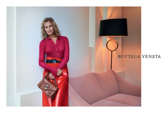 Лорен Хаттон в рекламной кампании Bottega Veneta