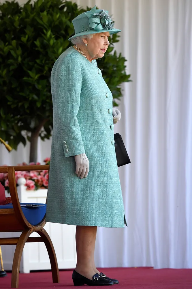 Королева Елизавета II в 2020 году