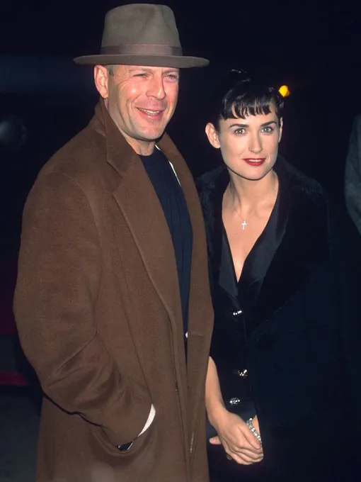 Брюс Уиллис и Деми Мур