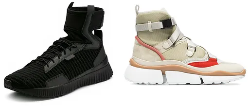 Кроссовки Puma Fenty Trainer Mid \ Кроссовки Chloé