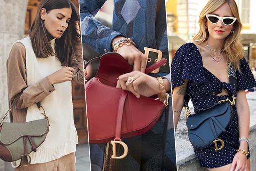 Dior Saddle: как носят самую модную сумку сезона it-girls?