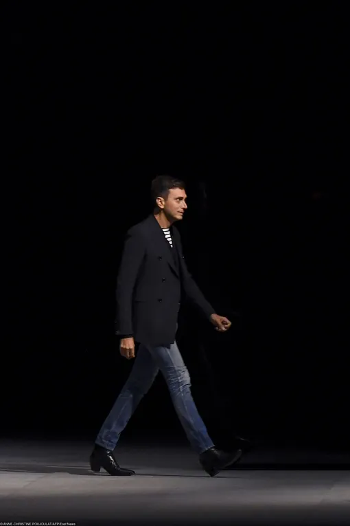 Эдди Слиман на показе Celine Эдди Слиман на показе Celine