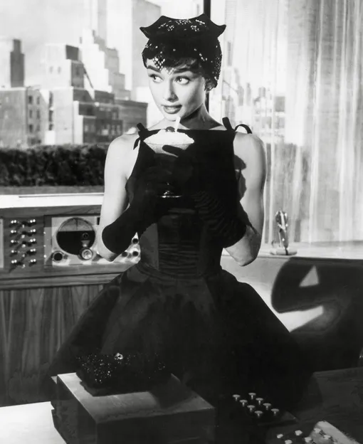 Одри Хепберн в фильме «Сабрина» в 1954 году