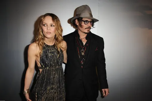 Ванесса Паради и Джонни Депп