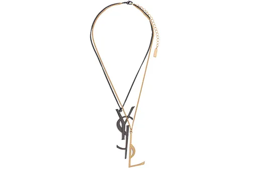 Металлическое колье, Saint Laurent Paris, 41 850 руб., ЦУМ Металлическое колье, Saint Laurent Paris, 41 850 руб., ЦУМ