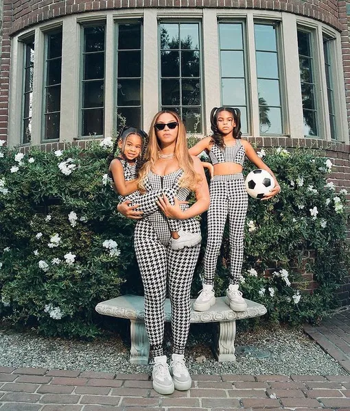 Бейонсе с дочками