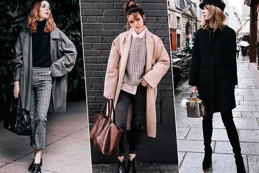 Уроки Instagram* звезд: стильные образы в пальто от популярного fashion-блогера